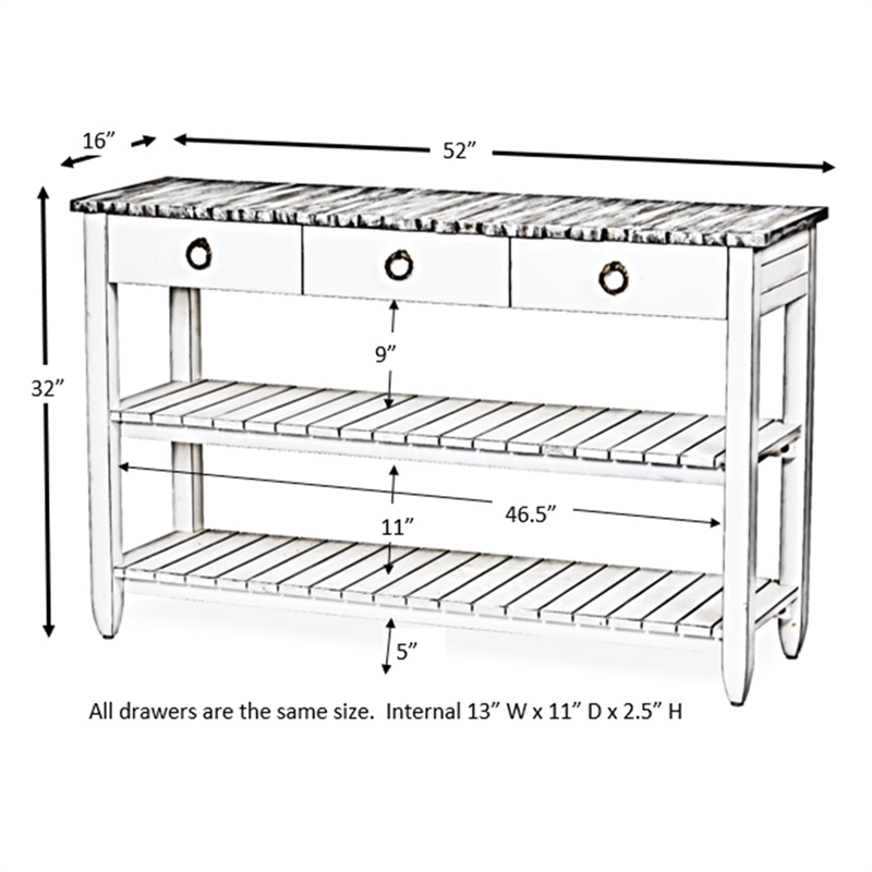 Pemberly Row Contemporary Wood Entertainment Center with Drawers in Blue