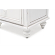 Pemberly Row Contemporary Wood Nightstand with 2-Drawers in White