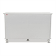 Pemberly Row Modern Coastal Wood Dresser with 7-Drawers in White