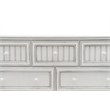 Pemberly Row Modern Coastal Wood Dresser with 7-Drawers in White