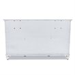 Pemberly Row Contemporary Wood Dresser with 6-Drawers in White