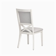 Pemberly Row Dining Chair Upholstered Grey Fabric (Set of 2)