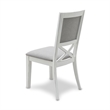 Pemberly Row Dining Chair Upholstered Grey Fabric (Set of 2)