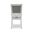 Pemberly Row Dining Chair Upholstered Grey Fabric (Set of 2)