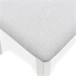 Pemberly Row Dining Chair Upholstered Grey Fabric (Set of 2)