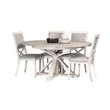 Pemberly Row Dining Chair Upholstered Grey Fabric (Set of 2)