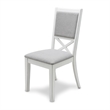 Pemberly Row Dining Chair Upholstered Grey Fabric (Set of 2)