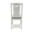 Pemberly Row Contemporary Dining Chair Shutter Grey Fabric (Set of 2)