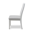 Pemberly Row Contemporary Dining Chair Shutter Grey Fabric (Set of 2)