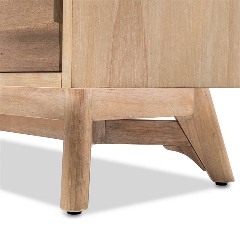 Pemberly Row 3-Door Credenza TV Stand Entertainment Unit Hallway Dresser