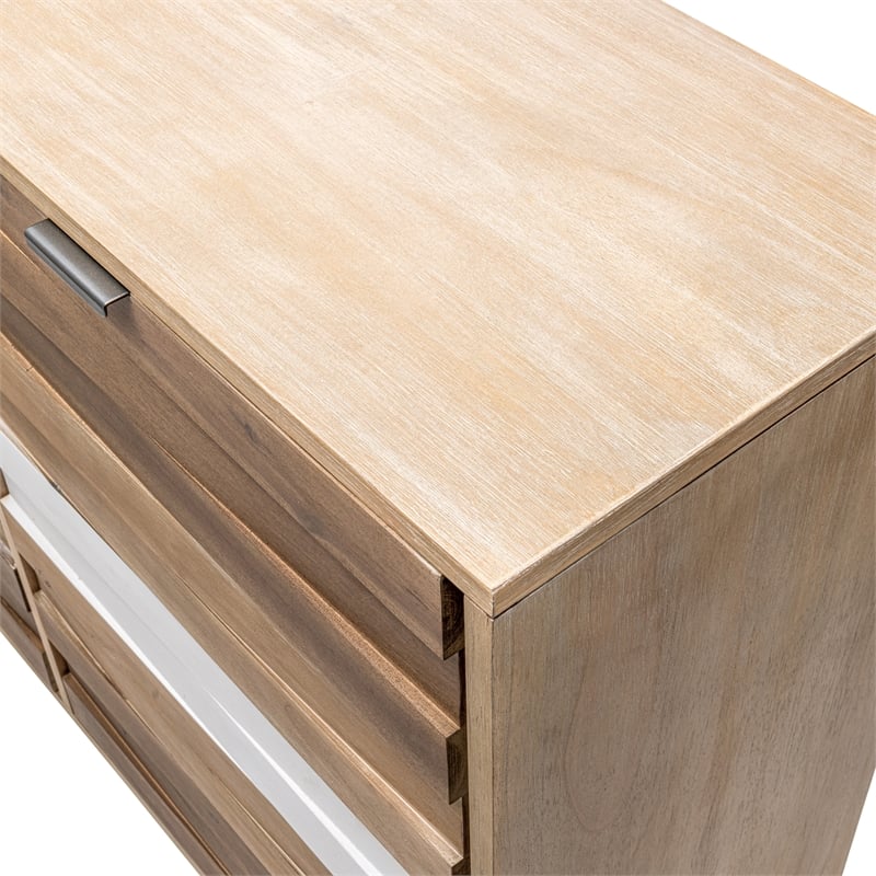 Pemberly Row 3-Door Credenza TV Stand Entertainment Unit Hallway Dresser