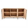 Pemberly Row 3-Door Credenza TV Stand Entertainment Unit Hallway Dresser