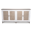 Pemberly Row 4-Door Credenzaa TV Stand Entertainment Unit Hallway Dresser