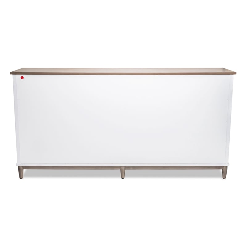 Pemberly Row 4-Door Credenzaa TV Stand Entertainment Unit Hallway Dresser