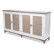 Pemberly Row 4-Door Credenzaa TV Stand Entertainment Unit Hallway Dresser