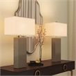 Pemberly Row Stunning Gold Table Lamps (Set of 2) 3-Way Switch