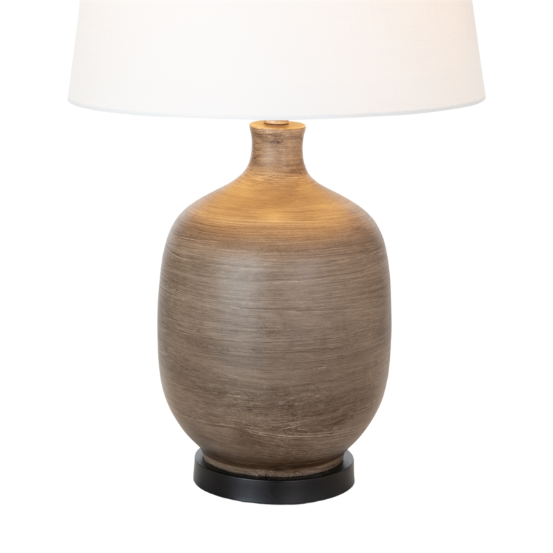 Pemberly Row Stunning Brown Table Lamps (Set of 2) 3-Way Switch