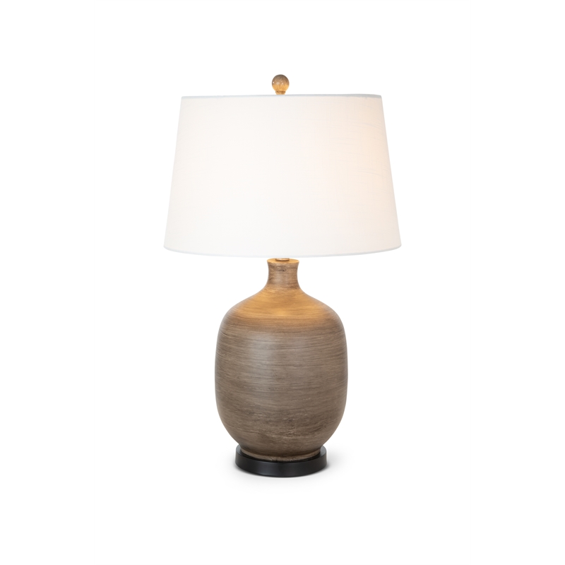 Pemberly Row Stunning Brown Table Lamps (Set of 2) 3-Way Switch