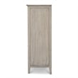 Pemberly Row Contemporary 5-Drawer Woven Chest in Blue & Aged Ivory