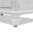 Pemberly Row Contemporary Wood Chest with 5-Drawers in White