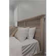 Pemberly Row Solid Wood Queen Storage Bed in Glazed Driftwood