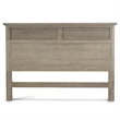 Pemberly Row Solid Wood King Storage Bed in Glazed Driftwood