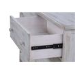 Pemberly Row Contemporary Wood 6-Drawer Dresser in Grey White