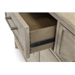 Pemberly Row Contemporary 7-Drawer Dresser in Glazed Driftwood