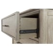 Pemberly Row Contemporary 5-Drawer Chest in Glazed Driftwood