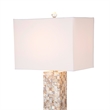 Pemberly Row Mother of Pearls Coastal Table Lamps (Set of 2)