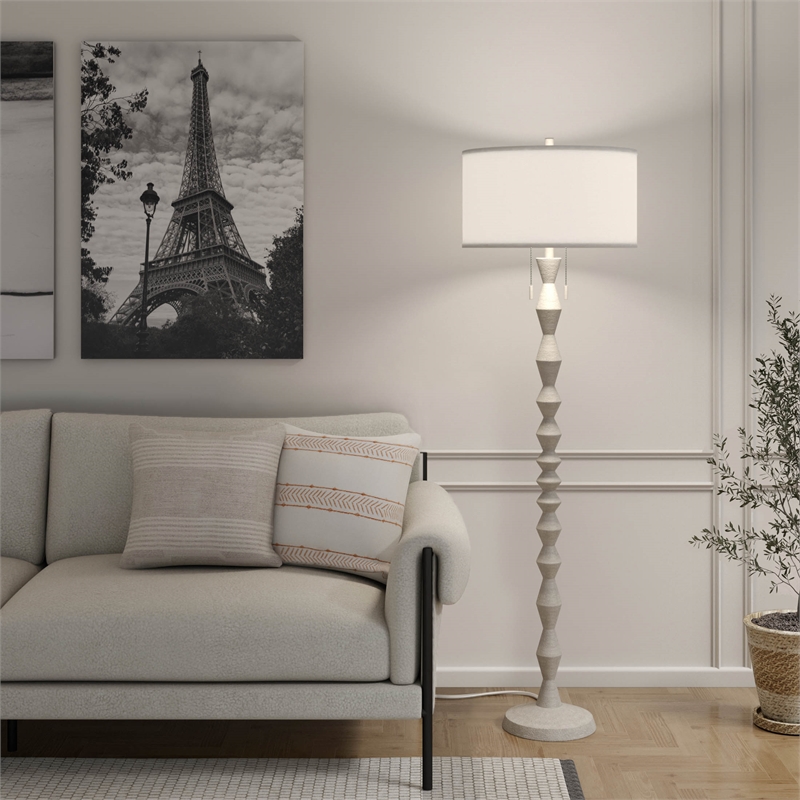 Pemberly Row Contemporary Resin 66
