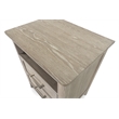 Pemberly Row Contemporary 2-Drawer Nightstand in Glazed Brown Driftwood