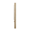 Pemberly Row Contemporary Queen Headboard in Tan Natural & Cream