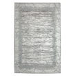 Pemberly Row Polyester Transitional Crackled Gray 3x5 Area Rug