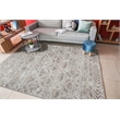 Pemberly Row Polyester Transitional Geometric Beige 3x5 Area Rug