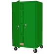 Pemberly Row Modern Industrial Office Mobile Storage Cabinet in Green
