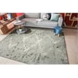 Pemberly Row Polyester Transitional Geometric Green 3x5 Area Rug