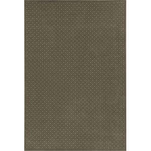 Pemberly Row Geometric 7'9 x 11' Polypropylene Area Rug in Sage Green