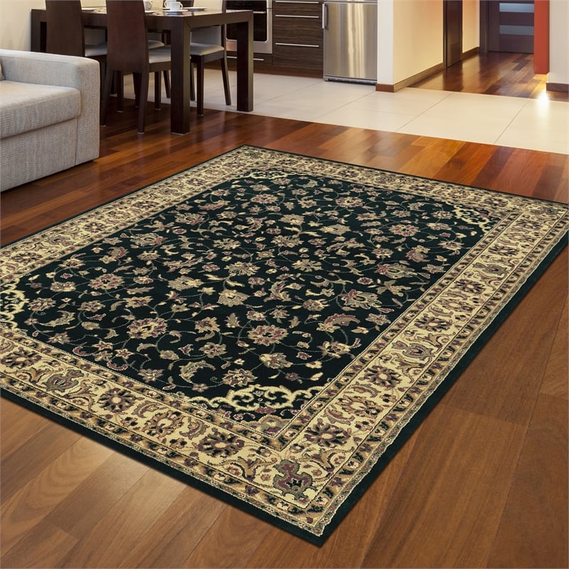 Pemberly Row Traditional Floral 3'3