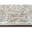 Pemberly Row Polyester Transitional Abstract Beige 5x8 Area Rug