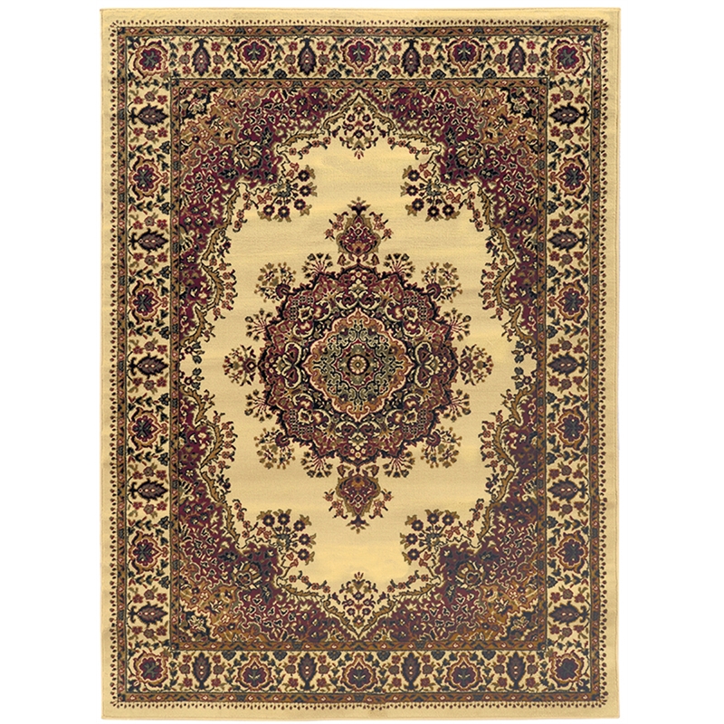 Pemberly Row Traditional Medallion 7'9