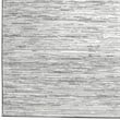 Pemberly Row Polyester Transitional Striated Gray 8' Round Area Rug