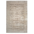 Pemberly Row Polyester Transitional Crackled Beige 5x8 Area Rug