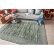 Pemberly Row Polyester Transitional Crackled Green 3x5 Area Rug