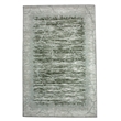 Pemberly Row Polyester Transitional Crackled Green 3x5 Area Rug
