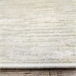 Pemberly Row Polyester Transitional Striated Beige Runner Area Rug