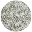Pemberly Row Polyester Transitional Floral Green 5' Round Area Rug