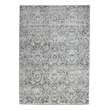 Pemberly Row Polyester Transitional Abstract Gray 5x8 Area Rug