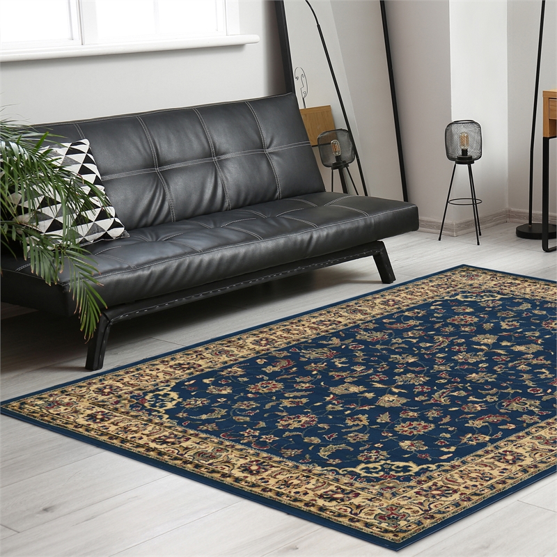 Pemberly Row Traditional Floral 3'3