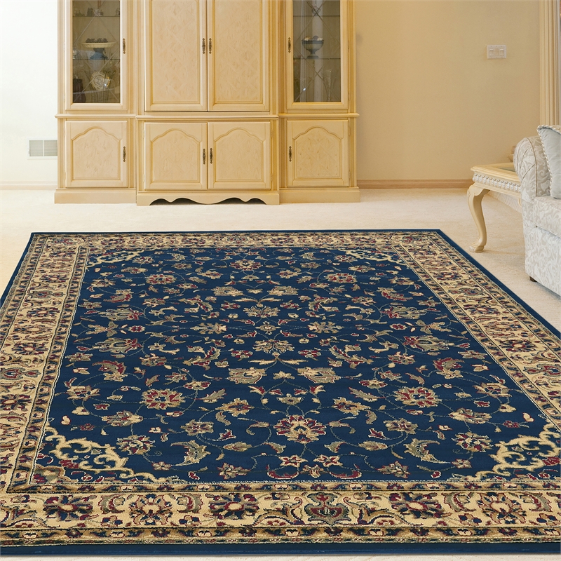 Pemberly Row Traditional Floral 3'3